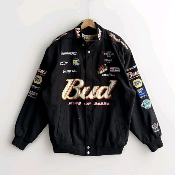 Jeff Hamilton Racing Other - Vintage Dale Earnhardt Jeff Hamilton Racing Jacket Mens 2XL Budwiser (Not CHASE)